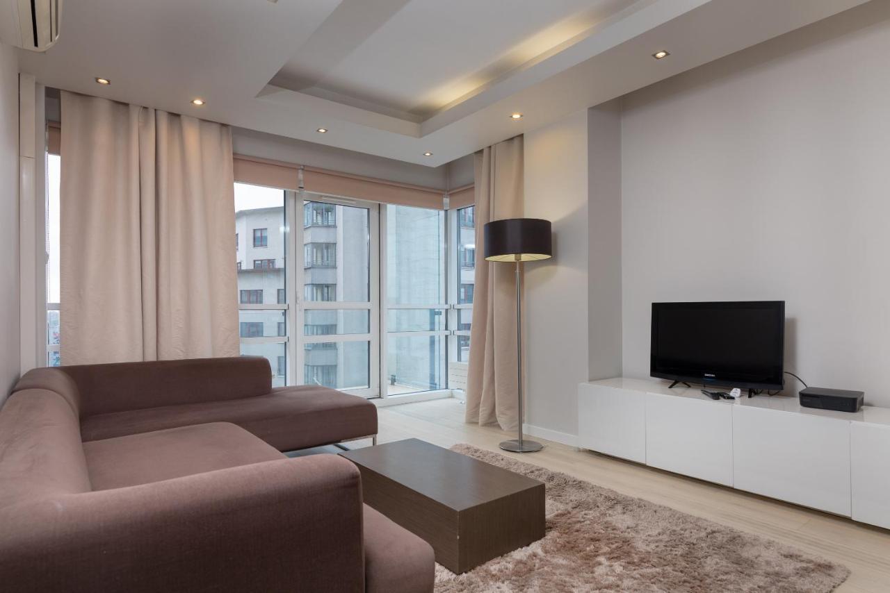Grzybowska Platinum Apartment Tower A Warsaw Exterior photo