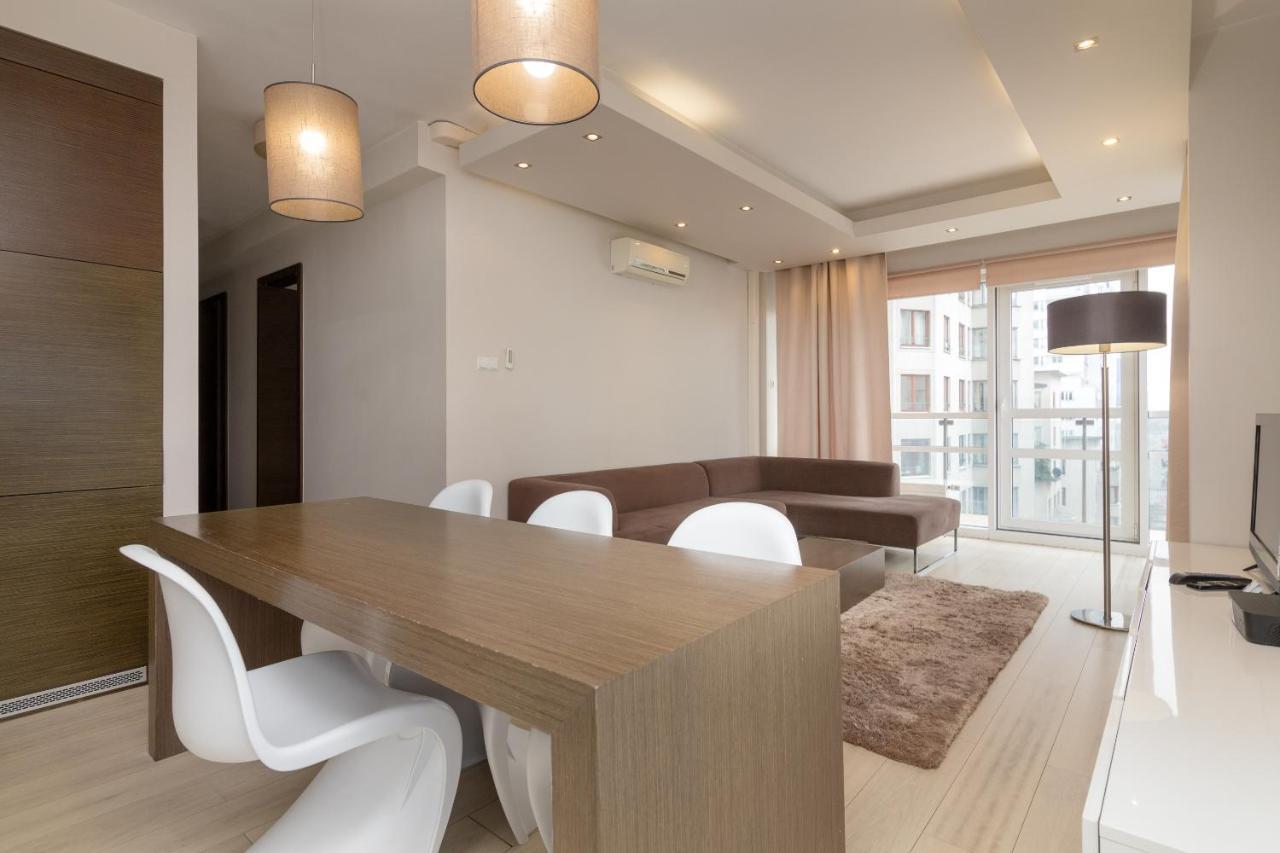 Grzybowska Platinum Apartment Tower A Warsaw Exterior photo